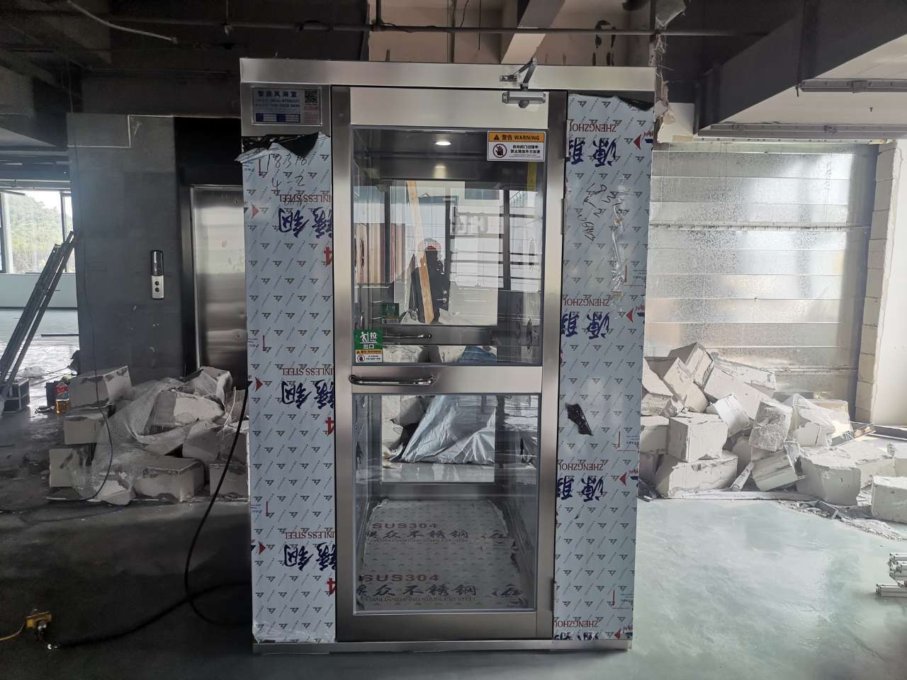 山東弘道環境科技有限公司風淋室安裝